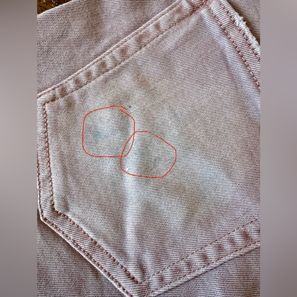 Vervet Pastel 90's Vintage Boyfriend Cropped Flare Jean - Size 28 - Picture 10 of 15